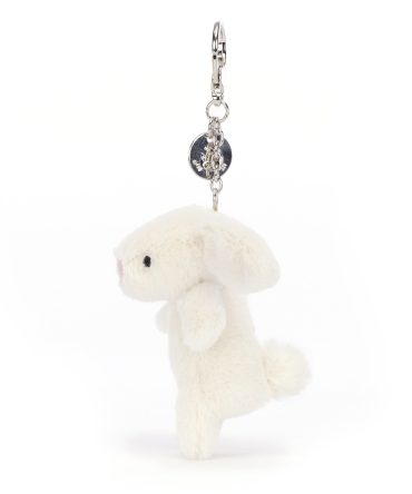 Bashful Bunny Cream Bag Charm