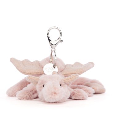 Rose Dragon Bag Charm