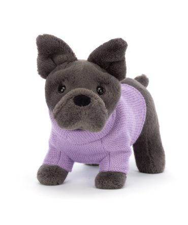 Sweater French Bulldog Purple