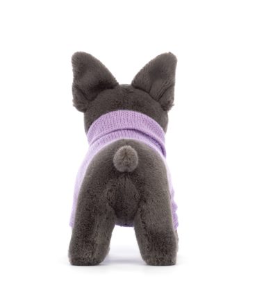 Sweater French Bulldog Purple