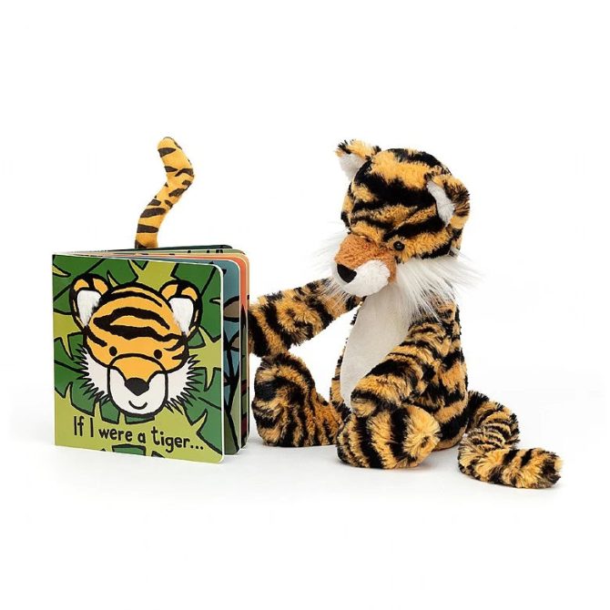 If I Were A Tiger Book And Bashful Tiger Medium