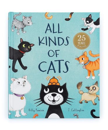 All Kinds Of Cats Book And Jellycat Jack Bundle