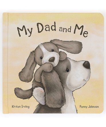 My Dad And Me Book And Bashful Fudge Puppy Medium