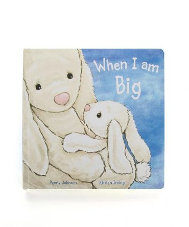 When I Am Big Book And Bashful Cream Bunny Medium