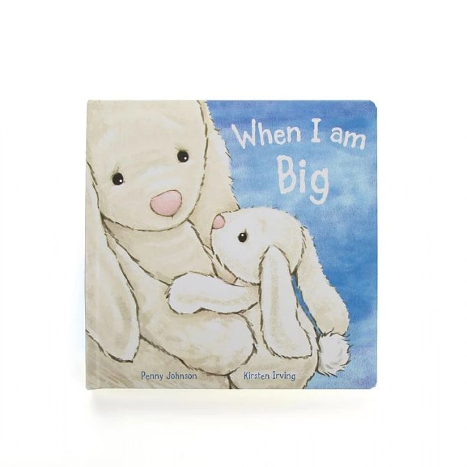 When I Am Big Book And Bashful Cream Bunny Medium