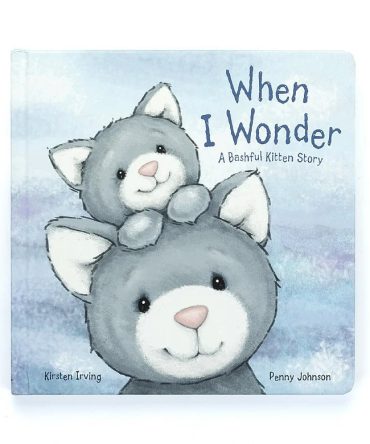 When I Wonder Book And Bashful Grey Kitty Bundle