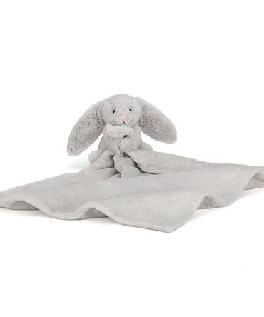 Bashful Grey Bunny Soother - DISCO