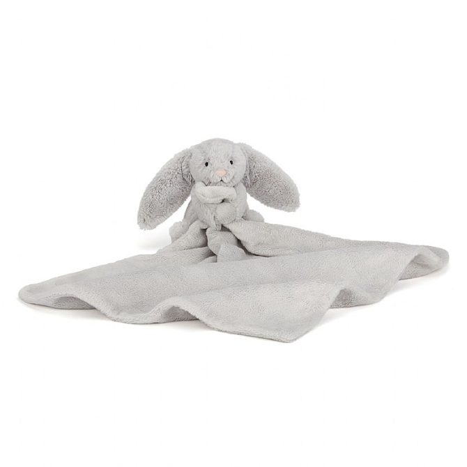 Bashful Grey Bunny Soother - DISCO