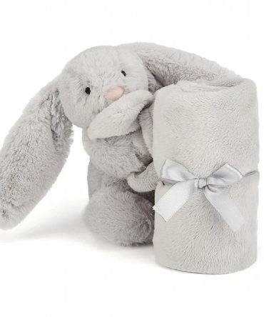 Bashful Grey Bunny Soother - DISCO