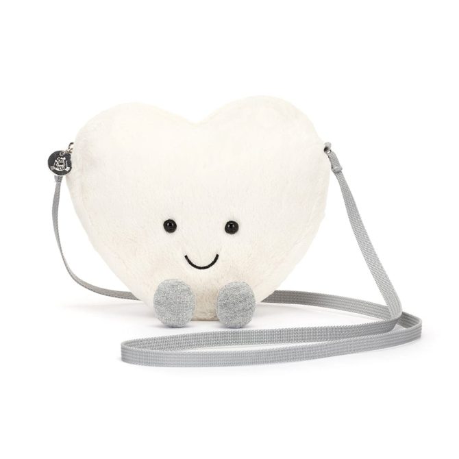 Amuseable Cream Heart Bag