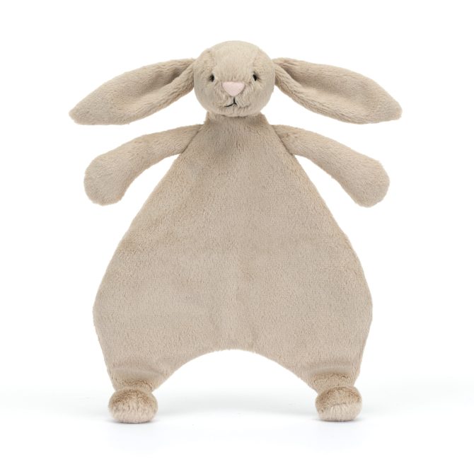 Bashful Beige Bunny Comforter