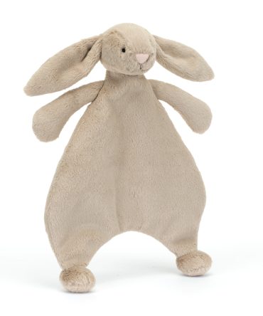 Bashful Beige Bunny Comforter