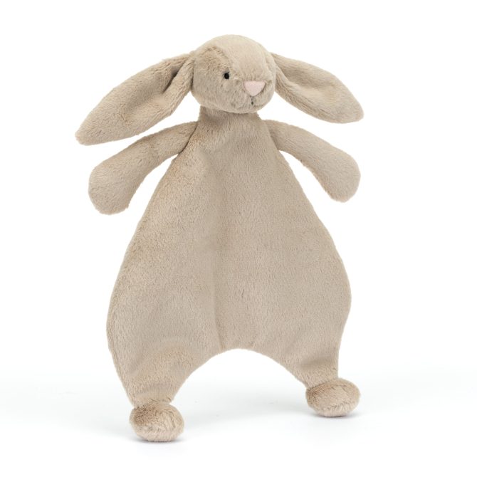 Bashful Beige Bunny Comforter