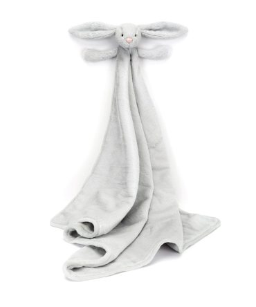 Bashful Grey Bunny Blankie