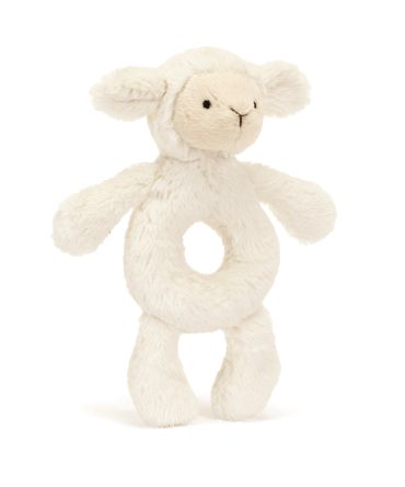 Bashful Lamb Ring Rattle