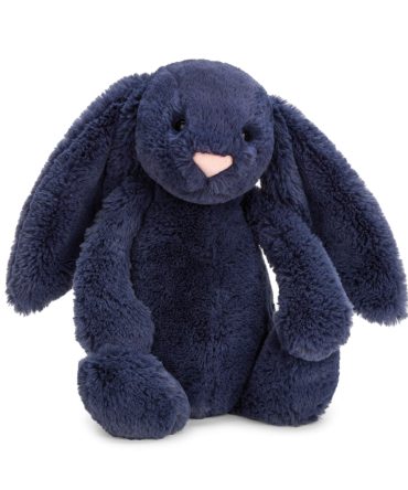 Bashful Navy Bunny Original (Medium)