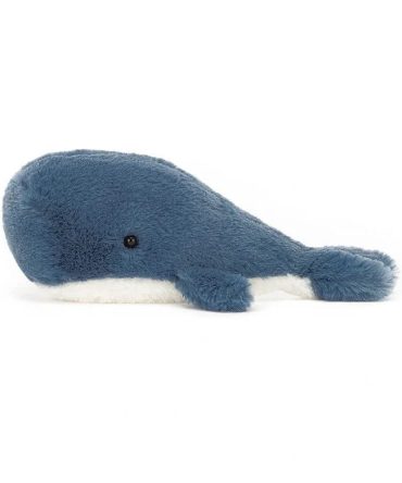 Wavelly Whale Blue